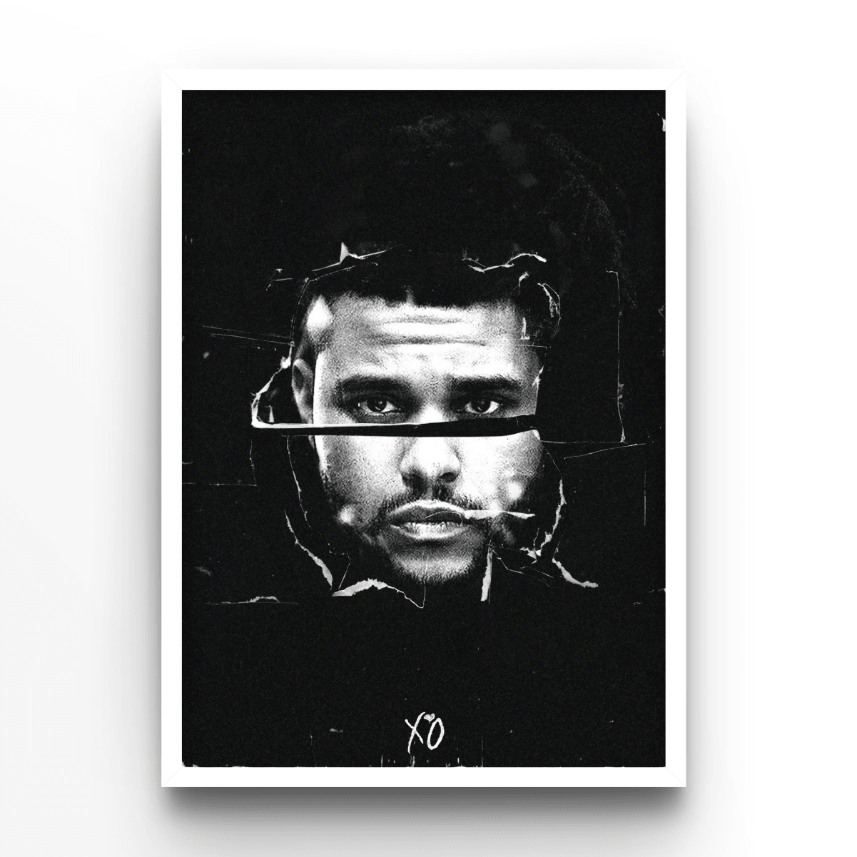 The Weeknd B&W - A4, A3, A2 Posters Base - Poster Print Shop / Art Prints / PostersBase