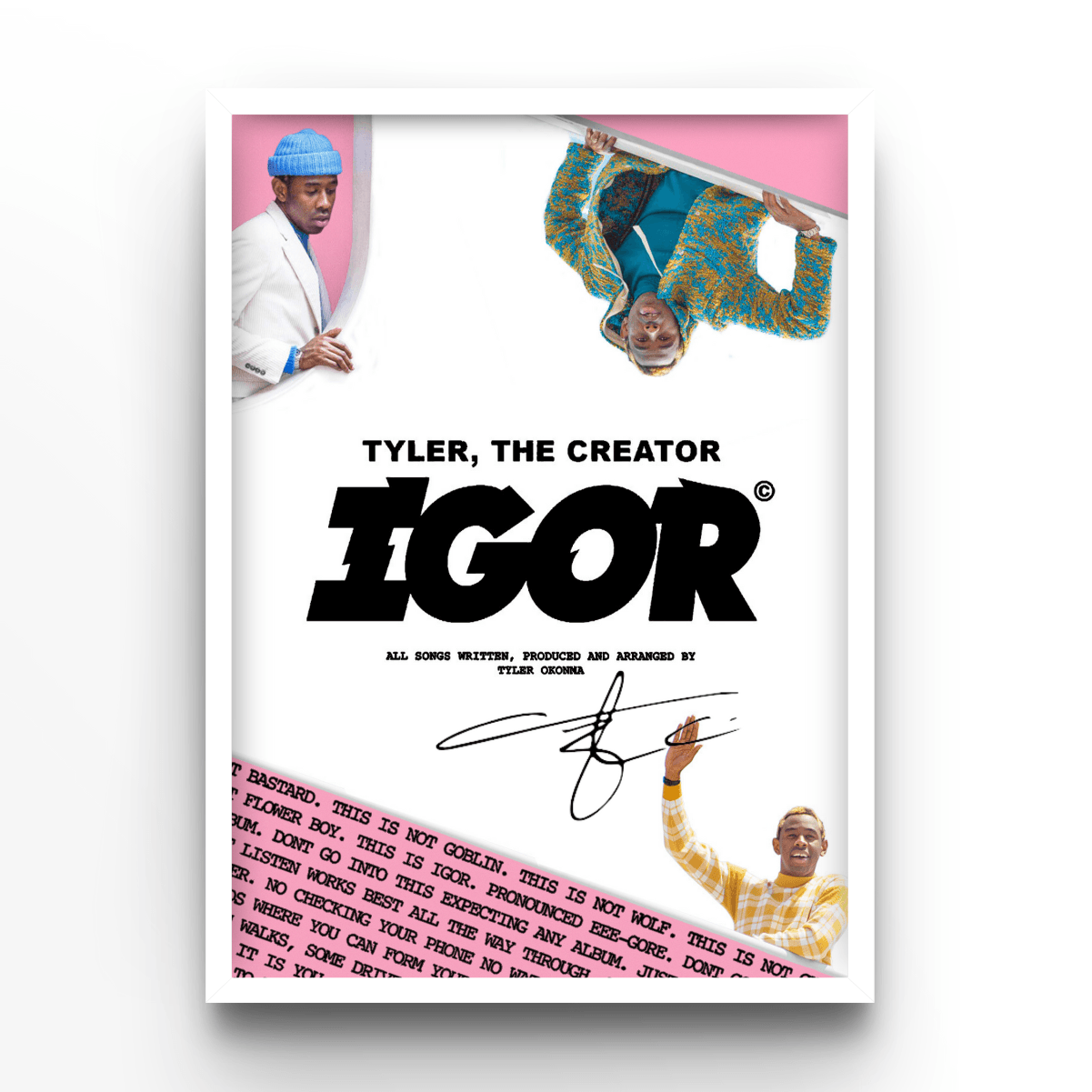 Tyler Okonna, The Creator - A4, A3, A2 Posters Base - Poster Print Shop / Art Prints / PostersBase