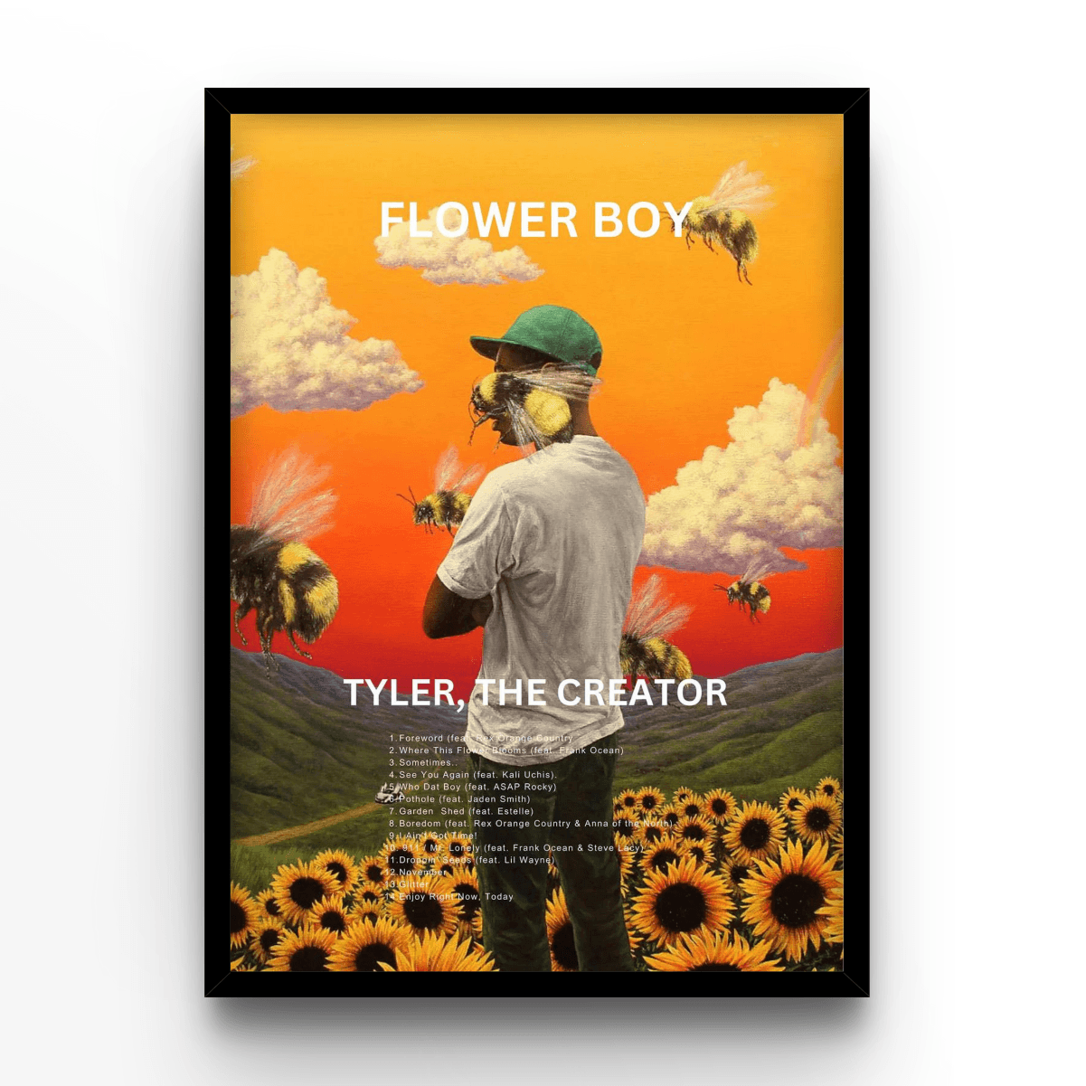 Tyler, The Creator - A4, A3, A2 Posters Base - Poster Print Shop / Art Prints / PostersBase