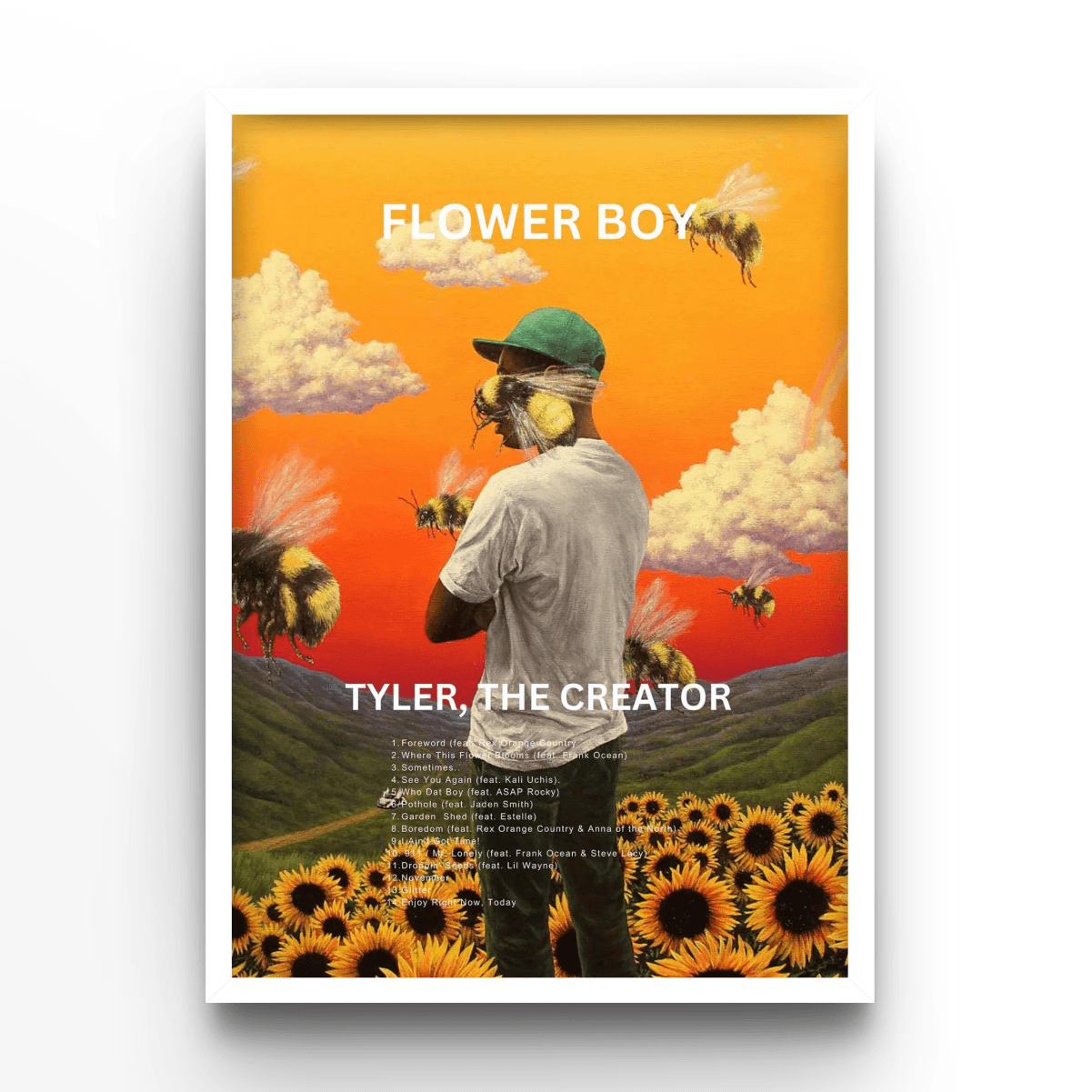 Tyler, The Creator - A4, A3, A2 Posters Base - Poster Print Shop / Art Prints / PostersBase