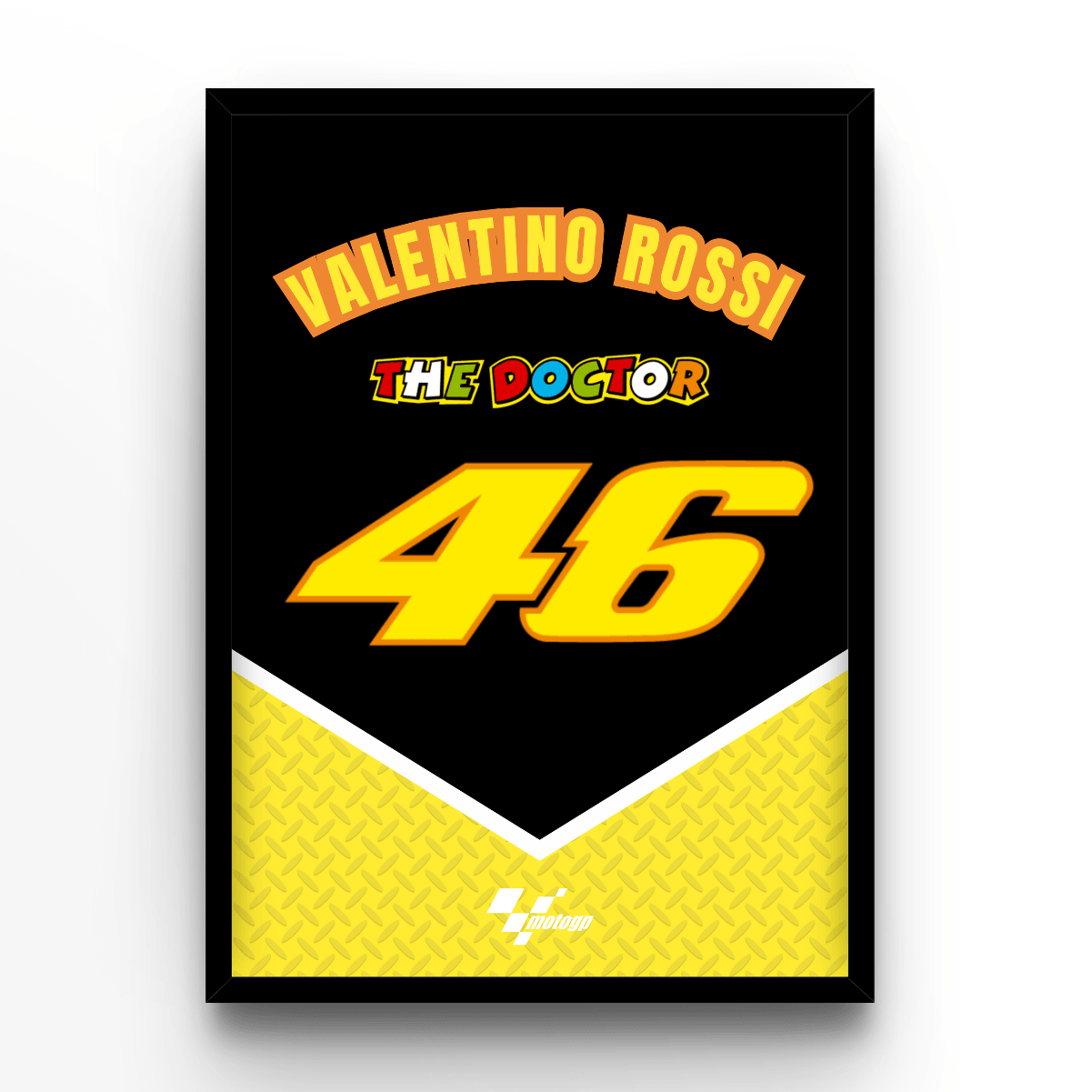 Valentino Rossi - A4, A3, A2 Posters Base - Poster Print Shop / Art Prints / PostersBase