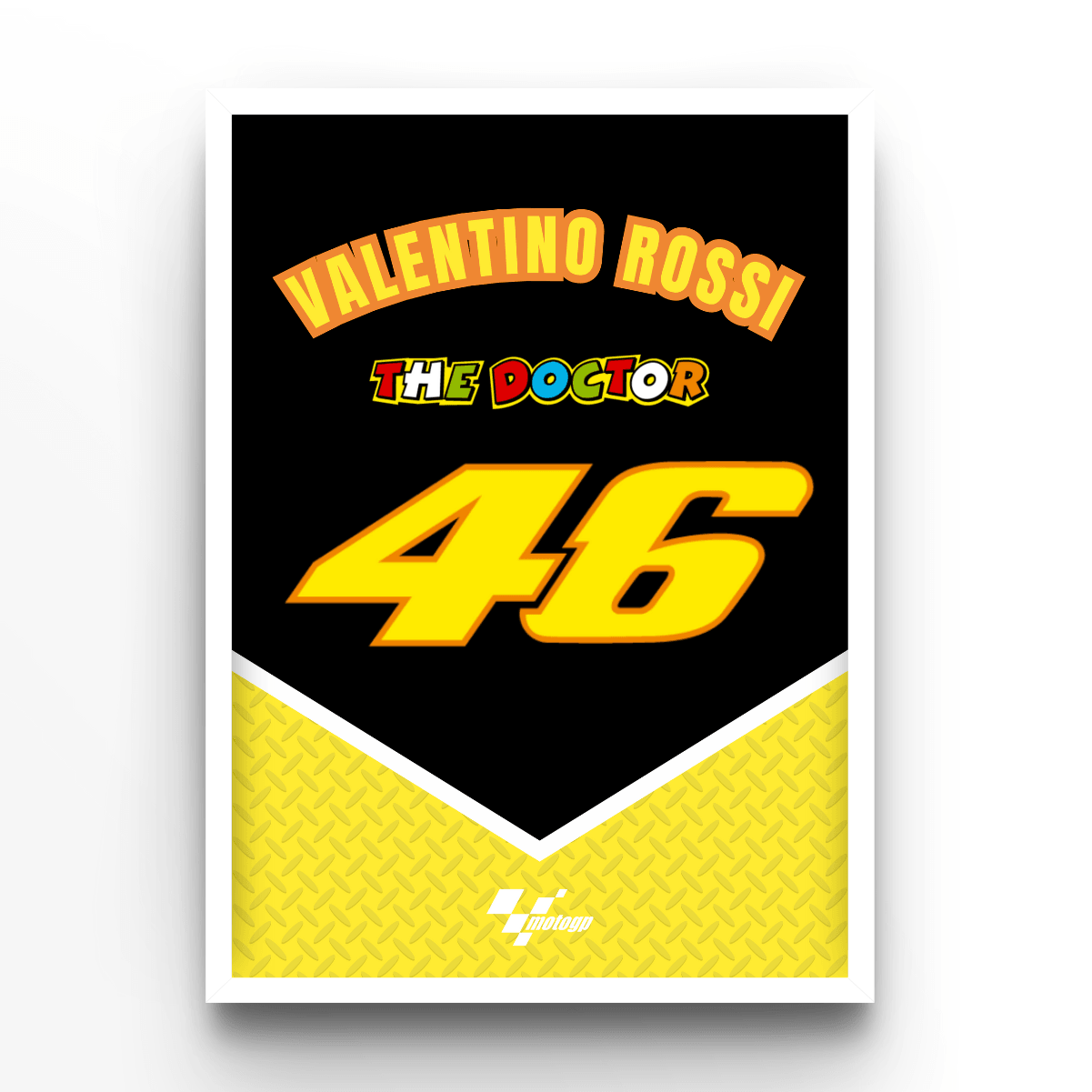 Valentino Rossi - A4, A3, A2 Posters Base - Poster Print Shop / Art Prints / PostersBase